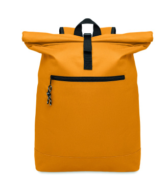Logo trade promotional item photo of: 600Dpolyester rolltop backpack