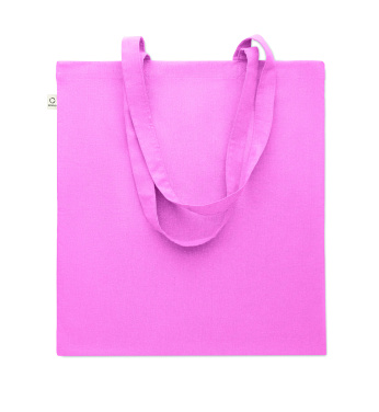 Logotrade corporate gift image of: Recycled cotton shopping bag