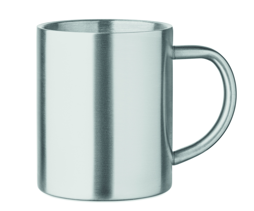 Logo trade corporate gifts image of: Recycled stainless steel mug