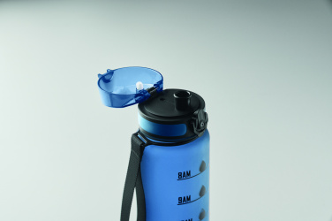 Logo trade advertising product photo of: Sports water bottle RPET 1L