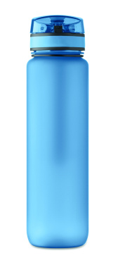 Logo trade promotional giveaways image of: Sports water bottle RPET 1L