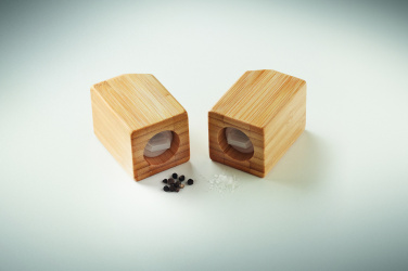 Logotrade advertising product picture of: Bamboo salt & pepper set