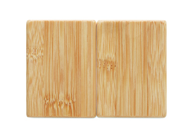 Logotrade promotional product picture of: Bamboo salt & pepper set