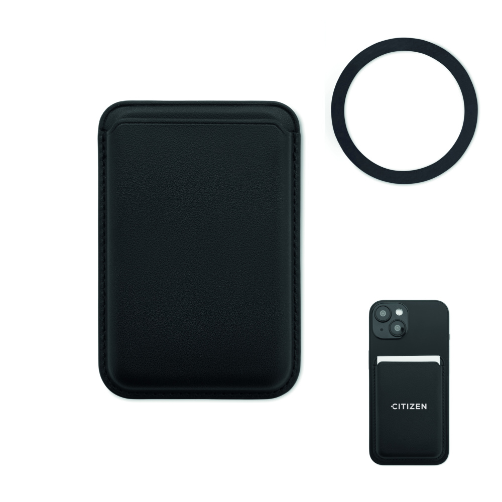 Logotrade promotional giveaway image of: Magnetic credit card holder