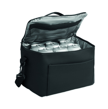 Logo trade promotional giveaway photo of: PU cooler bag