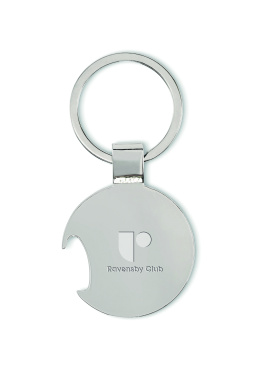 Logotrade promotional product image of: Football keyring with opener