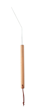 Logo trade promotional merchandise image of: BBQ spatula in beechwood