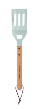 Logo trade promotional product photo of: BBQ spatula in beechwood
