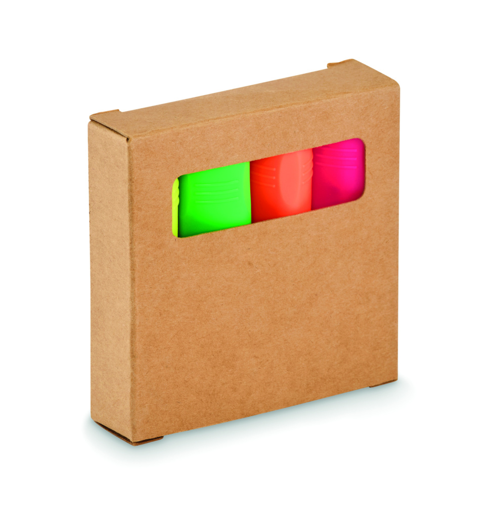 Logotrade promotional merchandise picture of: Highlighter set
