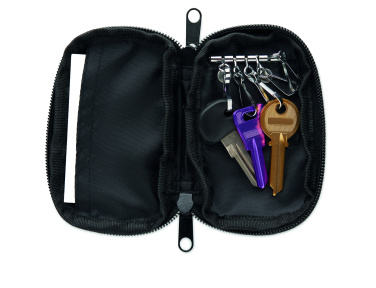 Logotrade promotional giveaway picture of: Key case in 300D RPET
