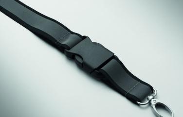 Logotrade advertising product picture of: Reflective RPET lanyard