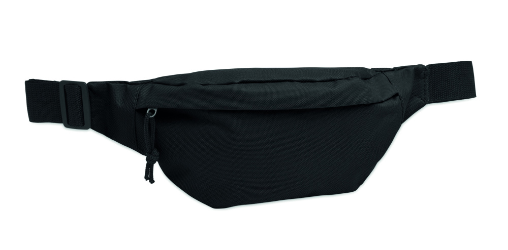 Logo trade promotional gifts image of: Waist bag in 600D RPET