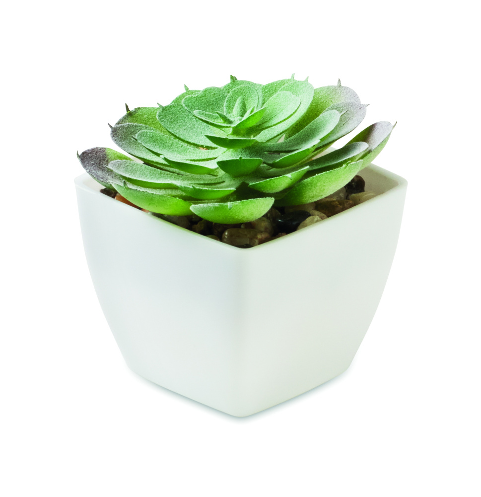 Logo trade business gift photo of: Mini artificial plant