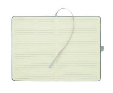 Logo trade promotional merchandise picture of: A5 notebook hard RPET cover