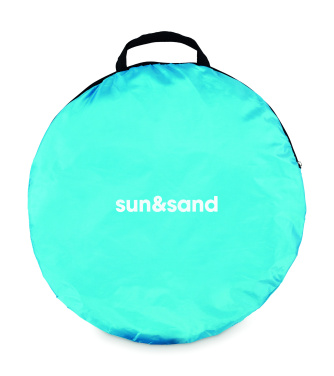 Logo trade promotional items image of: Beach tent in 190T polyester