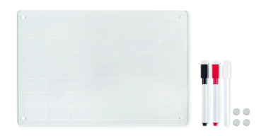 Logo trade promotional merchandise picture of: Magnetic acrylic planner