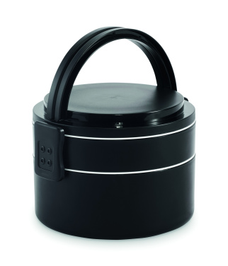 Logo trade promotional products image of: PP two-tier lunch box 950 ml