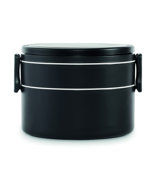 Logo trade promotional merchandise picture of: PP two-tier lunch box 950 ml
