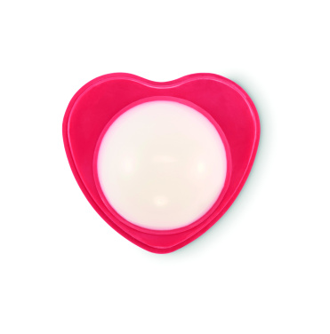 Logotrade promotional merchandise picture of: Heart shape vegan lip balm