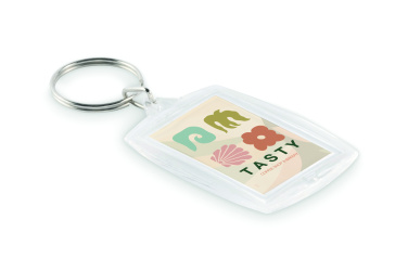 Logotrade advertising product image of: Classic acrylic keyring