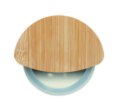 Logo trade corporate gift photo of: Round bamboo pizza cutter