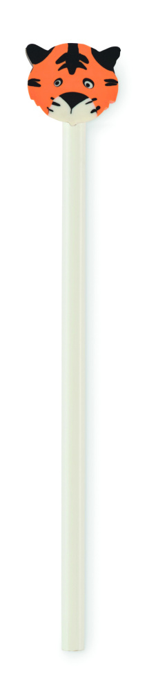 Logotrade promotional item image of: Wooden pencil in animal shape