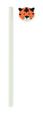 Logo trade promotional merchandise picture of: Wooden pencil in animal shape