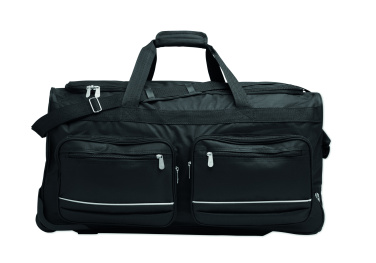 Logotrade promotional gift picture of: Duffle bag trolley 600D RPET