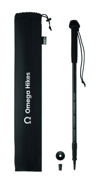 Logo trade promotional merchandise image of: Telescopic walking pole