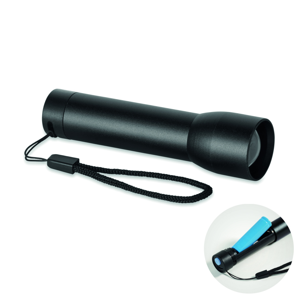 Logotrade promotional merchandise photo of: Aluminium rechargeable torch