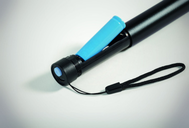 Logo trade business gifts image of: Aluminium rechargeable torch
