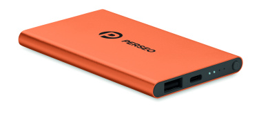 Logo trade advertising products picture of: 4000 mAh Power Bank Type C