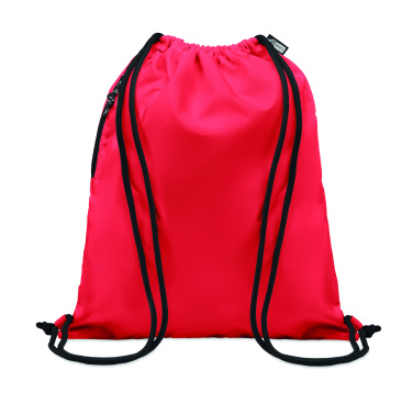 Logotrade promotional giveaway image of: Large drawstring bag 300D RPET