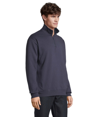 Logotrade promotional gift picture of: CONRAD Sweat Zip Collar