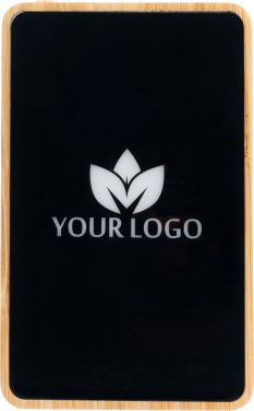 Logo trade promotional gift photo of: Power Bank 5000 mAh with illuminated logo