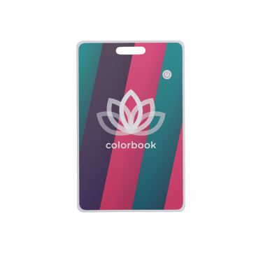 Logotrade promotional item image of: Findit Dual RCS rplastic ultra-thin finder card rechargeable