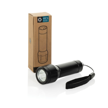 Logo trade promotional giveaway photo of: Flara RSC recycled plastic USB-rechargeable torch