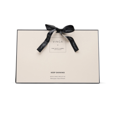 Logotrade promotional gift image of: VINGA x TGL body and hand care gift set