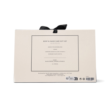 Logotrade promotional item image of: VINGA x TGL body and hand care gift set