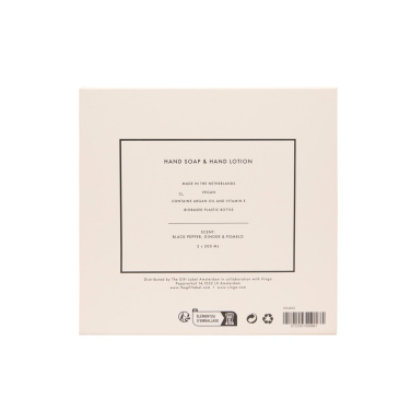 Logo trade promotional giveaway photo of: VINGA x TGL hand care gift set