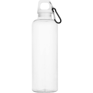 Logo trade promotional giveaways image of: Oregon 750 ml RCS recycled plastic water bottle with carabiner
