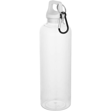 Logotrade promotional merchandise image of: Oregon 750 ml RCS recycled plastic water bottle with carabiner
