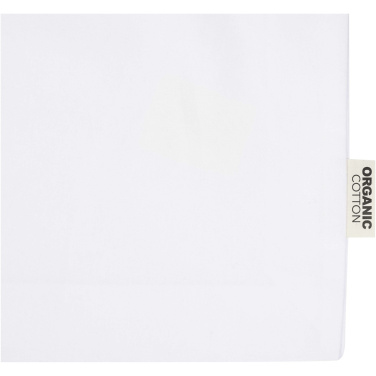 Logo trade promotional giveaway photo of: Odisha 180 g/m² OCS organic full gusset tote bag 14L