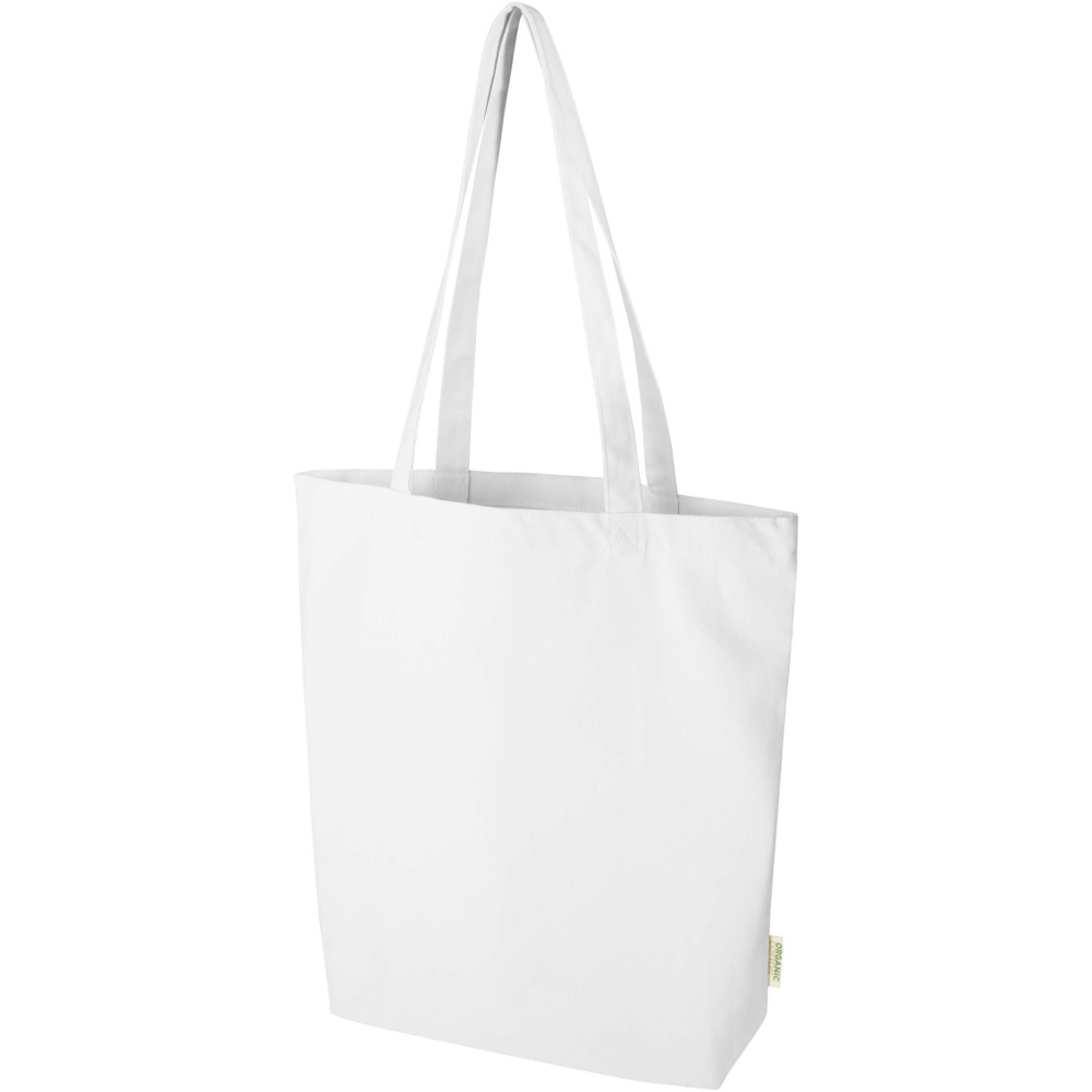 Logo trade promotional products image of: Odisha 270 g/m² OCS organic tote bag 10L