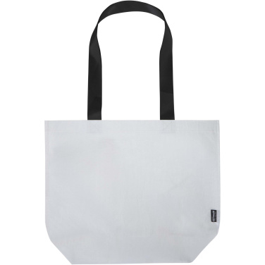 Logo trade promotional products image of: Duo GRS recycled double-laminated tote bag 18L