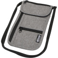 Ross GRS recycled smart travel pouch, Heather grey