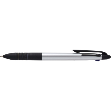 Logotrade promotional giveaways photo of: Trine 3-ink RCS recycled ballpoint pen with stylus