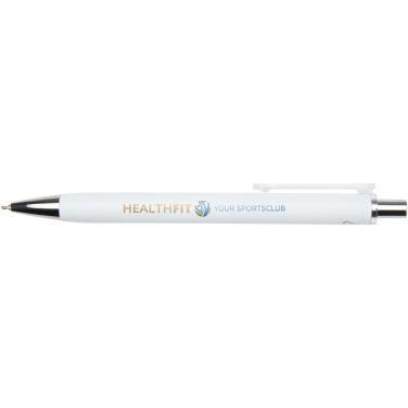 Logotrade promotional giveaway picture of: Feld RCS recycled ballpoint pen with metallic finish (black ink)