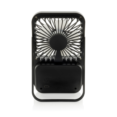 Logotrade corporate gifts photo of: Aervina RCS recycled plastic re-chargeable desk fan