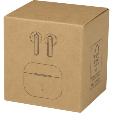 Logotrade business gifts photo of: Altais recycled plastic True Wireless Bluetooth® headset